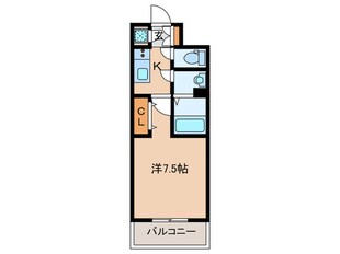 エスリード池下レスティアの物件間取画像